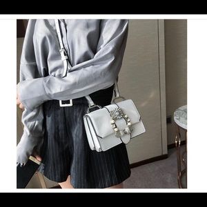 Korean crystal embellished bag